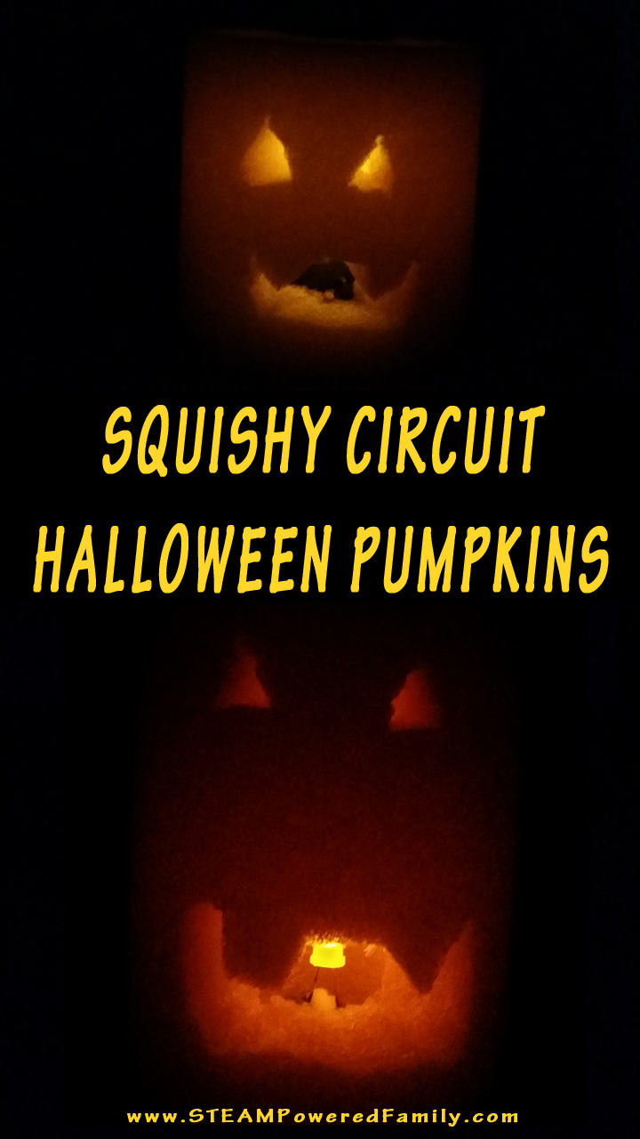 Halloween Pumpkins With Squishy Circuits - A STEAM Activity That Brings Science And Art Together 