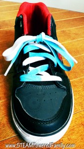 The shoelace trick that finally worked!
