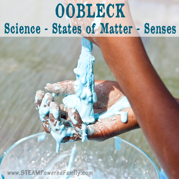 Oobleck Hands on Science and Exploration kids of all ages love! 