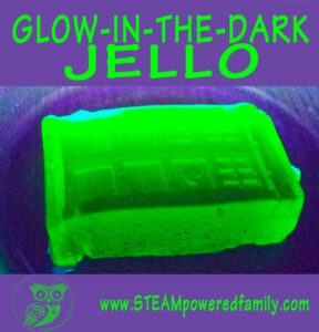 Glow In The Dark Jello With Doctor Who Awesomeness