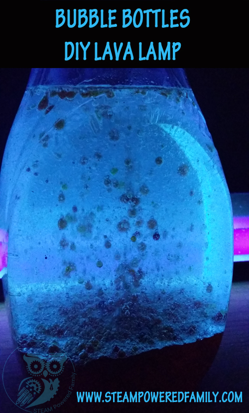 Bubble Bottles - DIY Lava Lamps