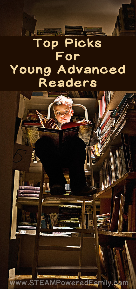 Tips picks and recommendations for young advanced readers.