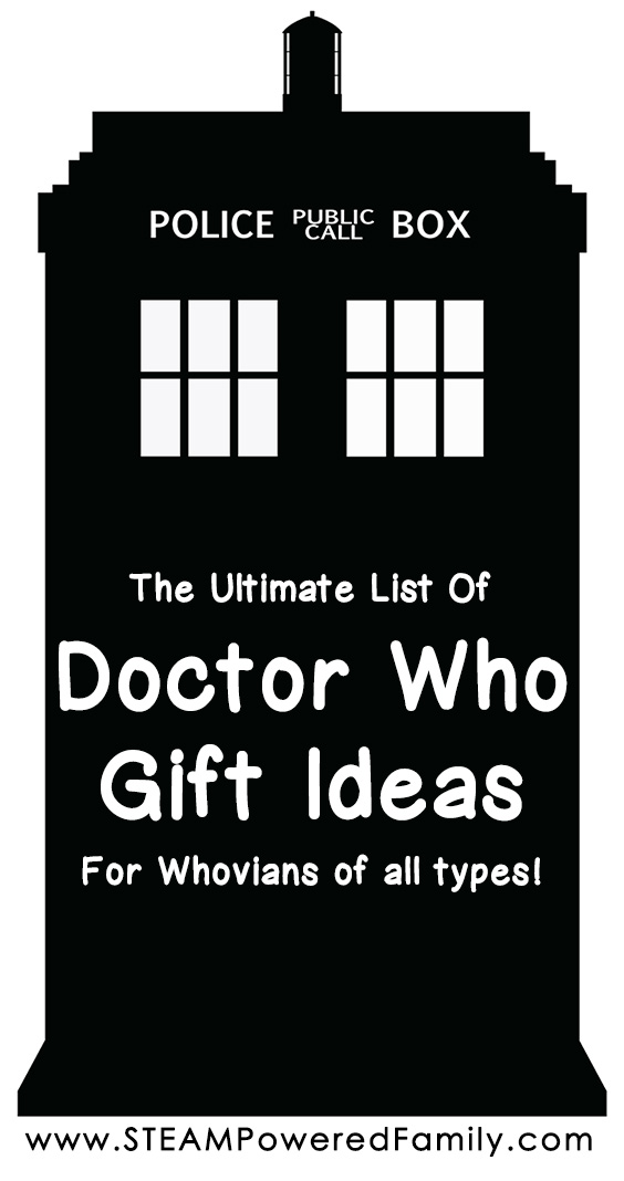 Looking for the ultimate list of Doctor Who gift ideas? Check out this fantastic list of Whovian approved gifts that span the universe of Doctor Who love! 