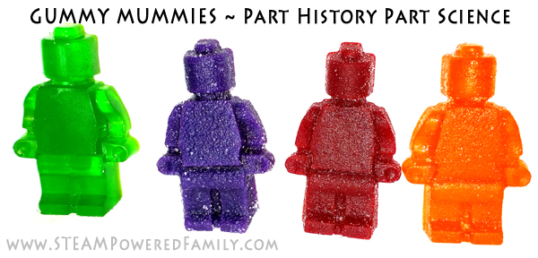 Lego Gummy Mummies – Part Science, Part History