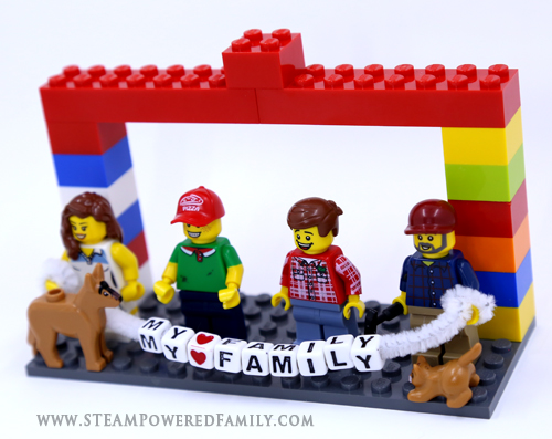 Build A Lego Family Keepsake