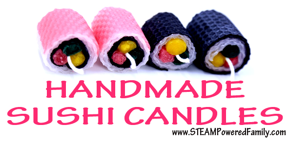 Handmade Beeswax Candles – Sushi Candles