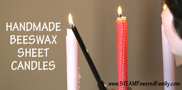 Handmade Beeswax Candles – Simple Taper Design