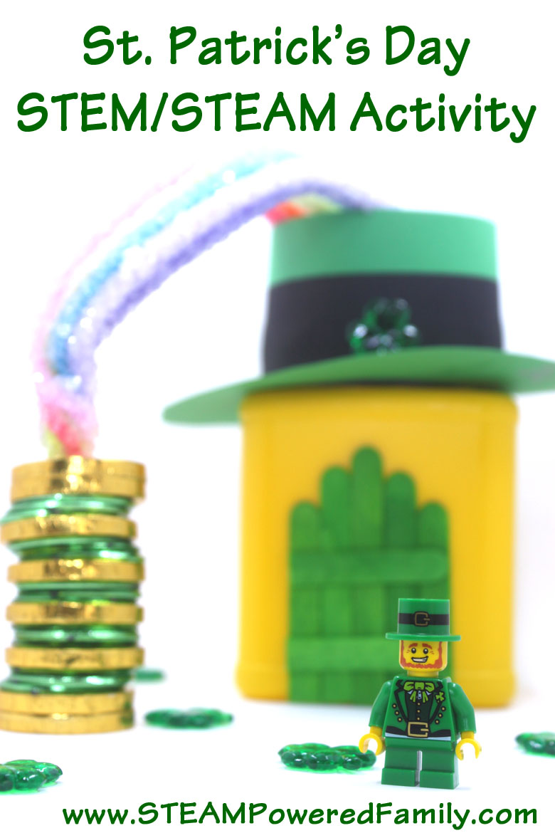 Build a Leprechaun House with Crystal Rainbow this St. Patrick's Day. A fantastic STEM project using math, science and engineering. Pull out the tinker kit, it's time to get those imaginations fired up and create some magic this St. Patrick's Day! Learn how to make a Crystal Rainbow by growing your own crystals. Then engineer and build a fun Leprechaun House using recycled materials. #StPatricksDay #Leprechaun #CrystalRainbow #Rainbow #GrowCrystals via @steampoweredfam