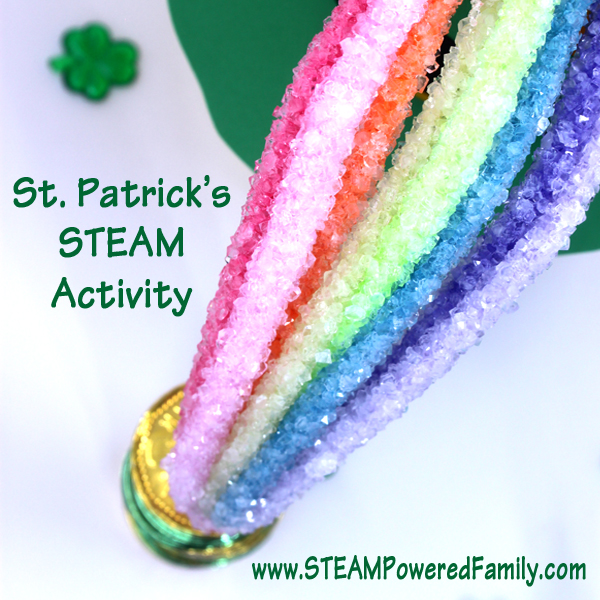 Grow a Crystal Rainbow – St. Patrick’s Day STEM