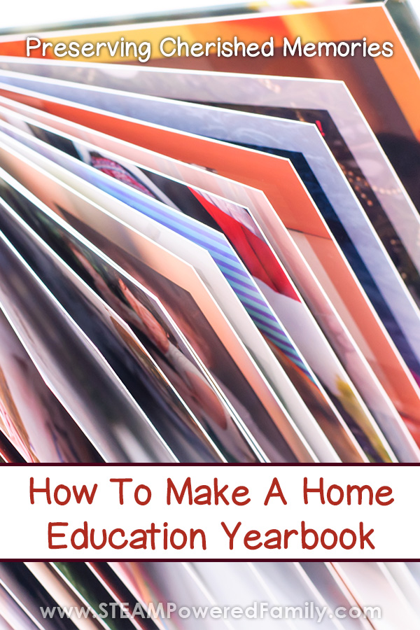 How to make a homeschool yearbook