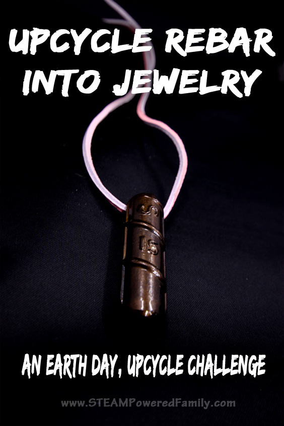 Upcycle Rebar Into Jewelry - An Earth Day Upcycle Challenge brought to you by a blacksmith!