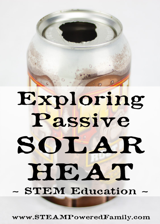 Exploring Solar Heat - STEM Education. A fantastic idea for some outdoor STEM fun
