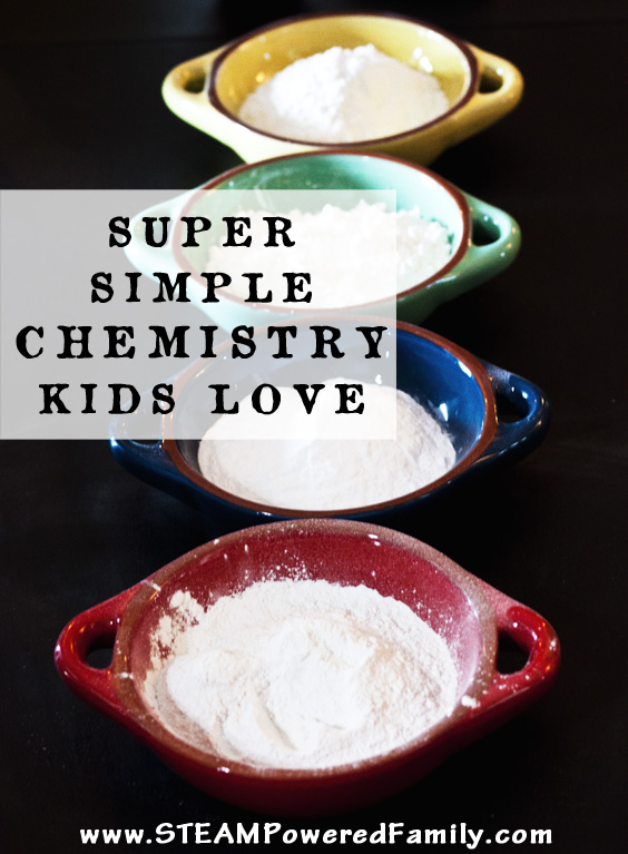 Super Simple Chemistry Kids Love - For the home, classroom, camp or troop, this fun chemistry kids activity is educational, messy, fun! via @steampoweredfam