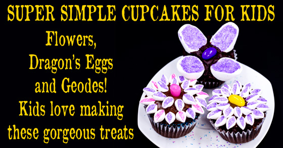 Simple Marshmallow Cupcakes Kids Love