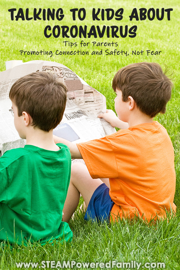 When our world is filled with so much chaos and uncertainty, learn how to talk to kids about COVID-19 (Coronavirus), focusing on connection and safety. Especially for our most vulnerable children. Actionable tips to help present these complex, ever evolving topics to your children in a way that will not illicit fear, but instead foster connection, safety, understanding and trust. Especially for children with trauma history or anxiety. #COVID19 #Coronavirus #Parenting #Trauma via @steampoweredfam