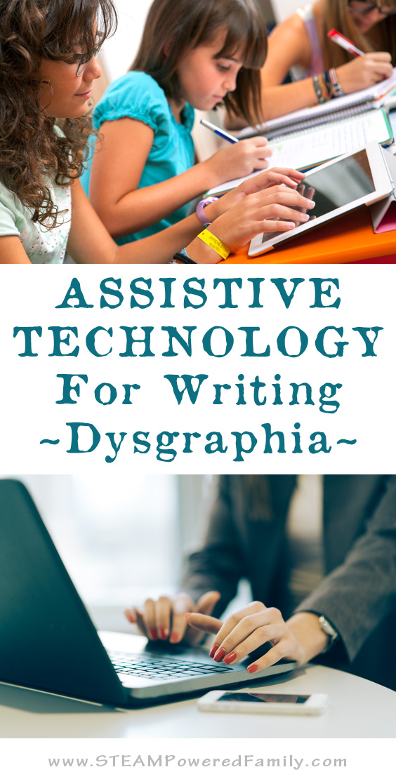 Using assistive technology for writing can help students with dysgraphia demonstrate their knowledge in effective and proactive ways. via @steampoweredfam