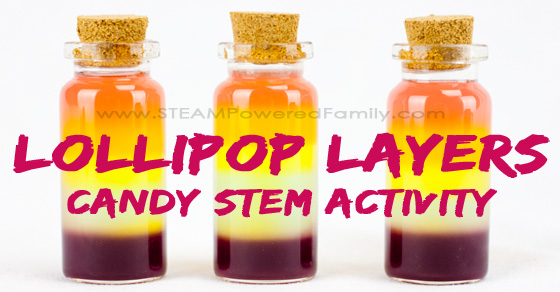 Layered Lollipops – Candy STEM Activity