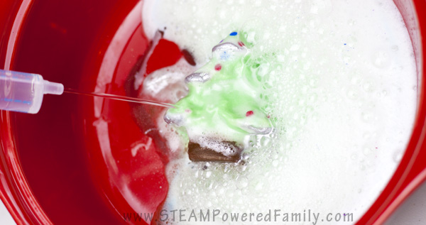 A STEAM Christmas activity that incorporates some art with chemistry for some fantastic hands-on learning. 
