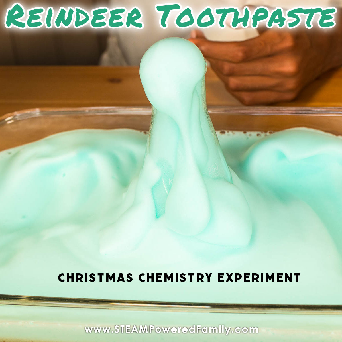 Reindeer Toothpaste Experiment