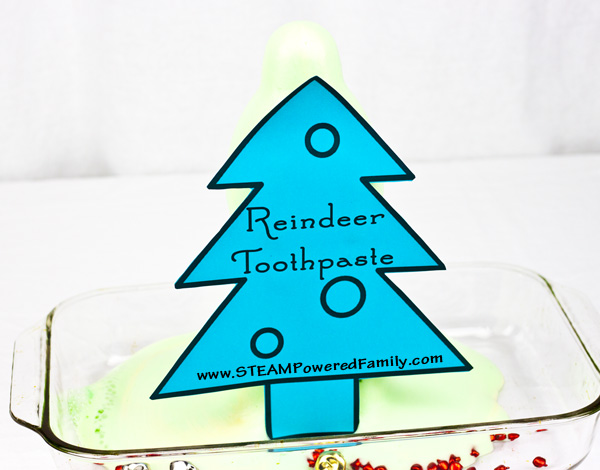 Reindeer Toothpaste - Inquiry based learning from a failed chemistry experiment