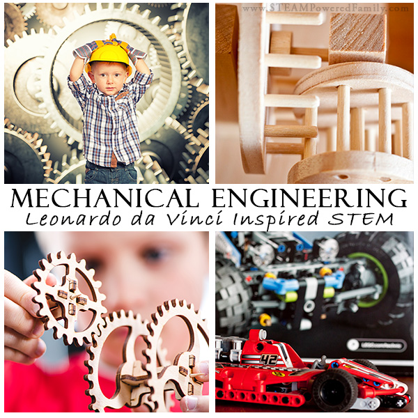 Mechanical Engineering For Kids – da Vinci inspired STEM