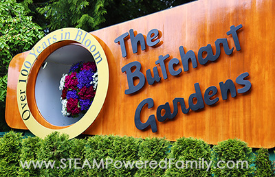 Butchart Gardens Educational Kids In Victoria