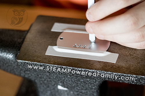 Friendship Tags - A new twist on an old BFF tradition has kids hammering their friendship into metal. Metal stamping for kids, great for tweens and teens. Get hammering!