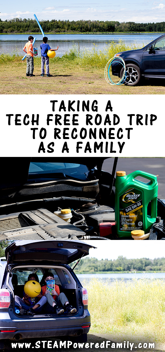Why you need a tech free road trip to reconnect with the family. This trip helped us disconnect from what doesn't matter and connect to what matters, each other.