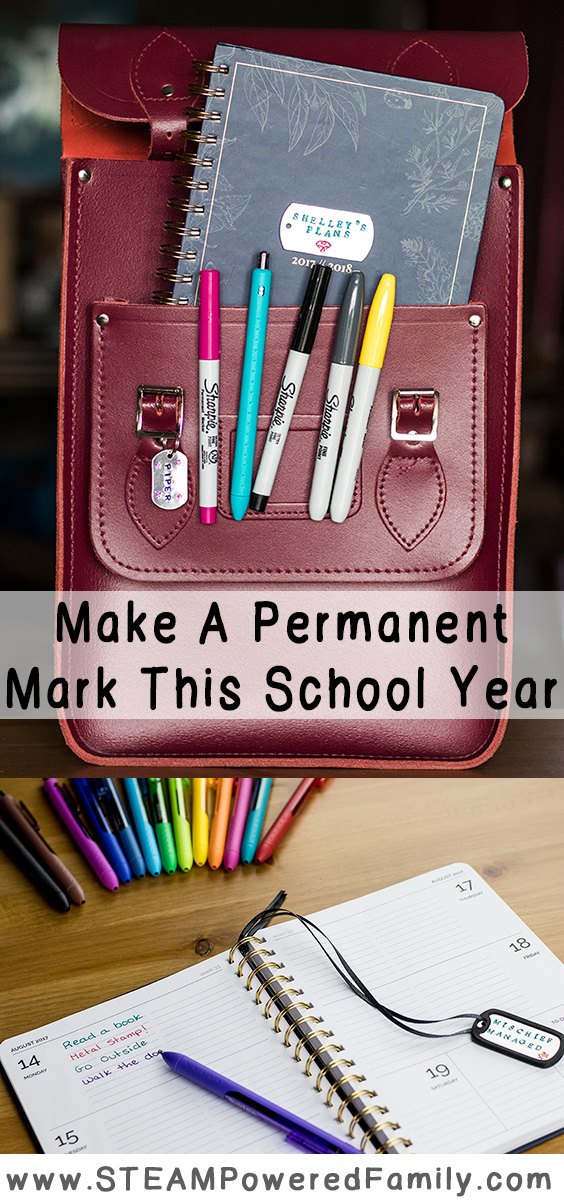 For back to school do something new. Focus on building executive functioning skills and ownership with this unique, colourful, metal stamping project.