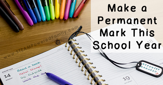 Make A Permanent Mark With Back To School This Year
