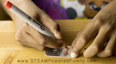 Build skills for back to school with a hammer! Executive functioning skills and responsibility are developed with this unique metal stamping project. 
