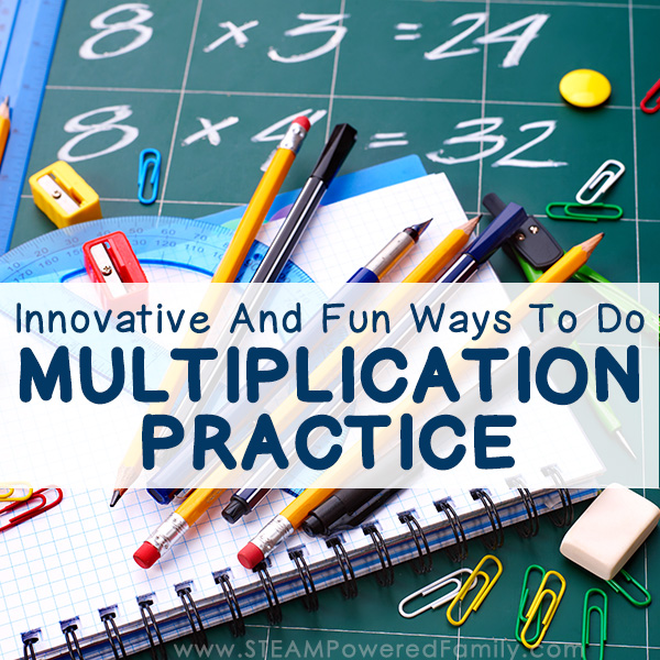 Struggling to master multiplication? Instead of doing the drill to kill use some of these innovative and fun ways to master multiplication facts. 