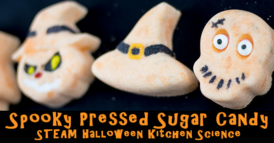 Pressed Sugar Candy Halloween STEAM Activity