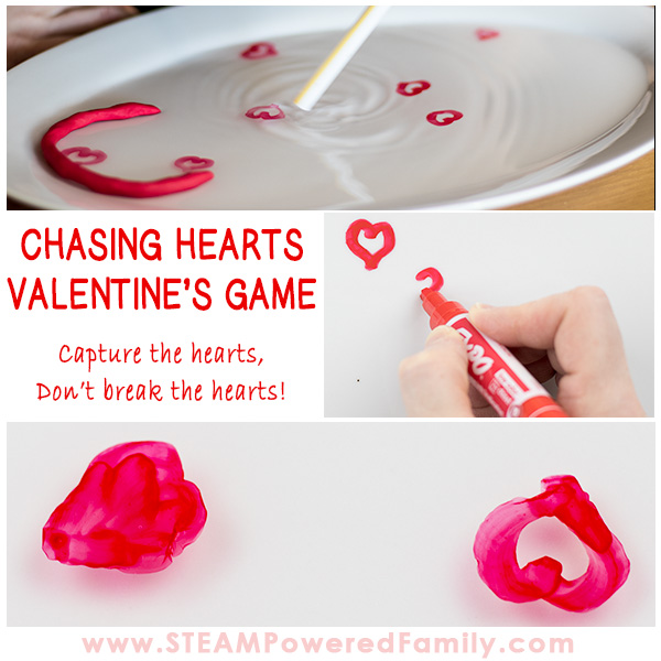 Chasing Hearts Valentine's Game is a fun challenge that has a science twist. Students will love watching the "magic" as their hearts lift and start to drift away. But using a little physics you can capture your hearts. 