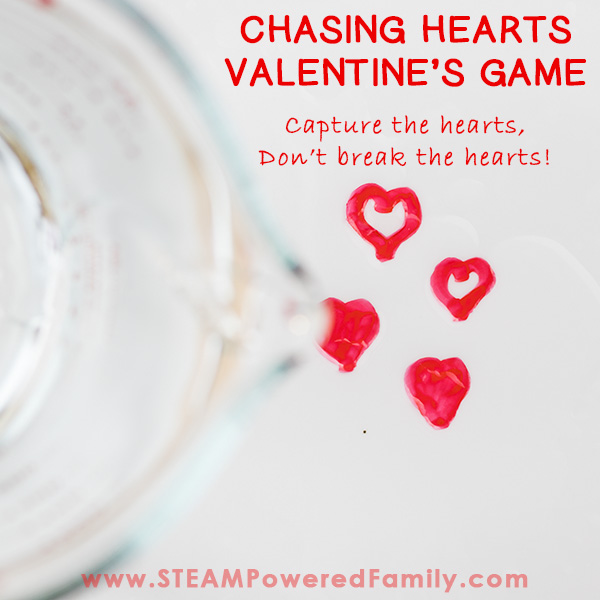 Chasing Hearts Challenge – Valentine’s Day Science Activity