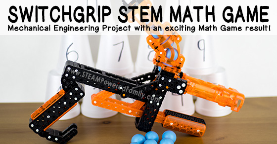 Switchgrip Math Game – Mechanical Engineering and Math STEM Challenge