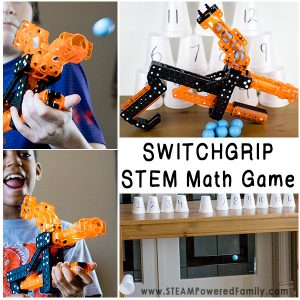 The Switchgrip Math Game - a mechanical engineering and math STEM challenge