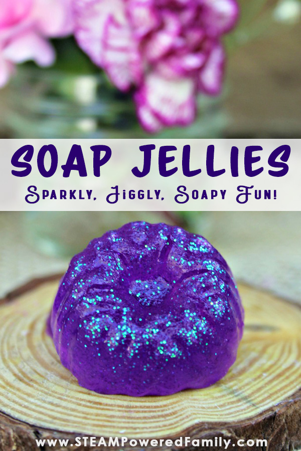 Jelly Soap Making - Sparkly, Jiggly, Soapy Fun Jellies!