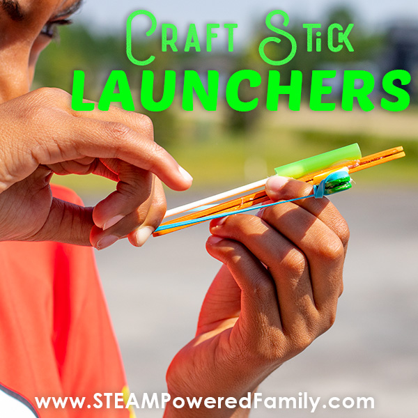 Craft Stick Launchers Engineering Challenge
