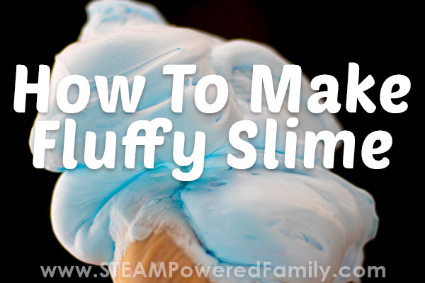 learn how to make fluffy slime using our favourite contact lens solution recipe