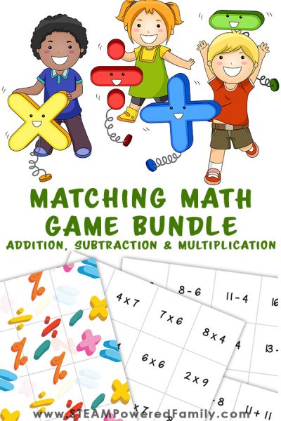 3rd Grade Math Game - Addition, Subtraction and Multiplication