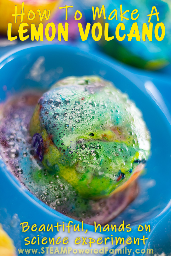 Lemon volcano is the next stage in our lemon science projects. We love this gorgeous science experiment that is so easy to do and kids love. Learn how to make a volcano.