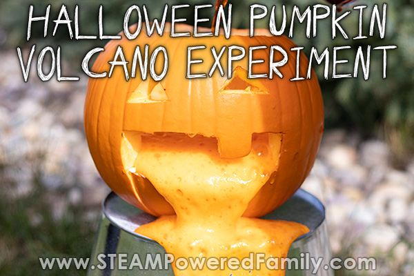 Halloween pumpkin science make your pumpkin puke!
