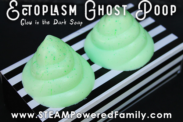 Glow in the dark soap project for kids