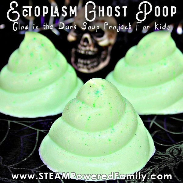 Glow in the dark ghost poop soap recipe