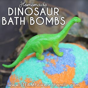 Homemade Dinosaur Bath Bombs – A New Hatching Dino Eggs