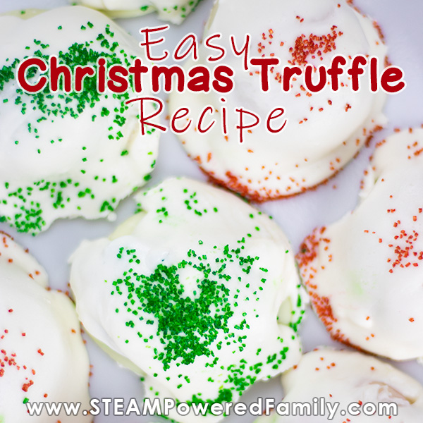 Easy Christmas Truffle Recipe for Kids