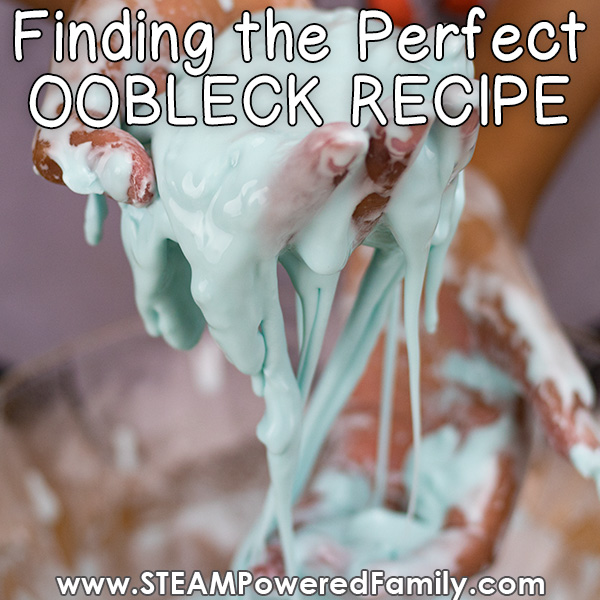 Best Oobleck Recipe Science Fair Project