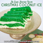 Heritage recipe that is easy for kids to make Coconut Ice