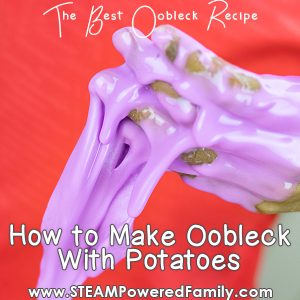How to Make Oobleck Slime from Potatoes
